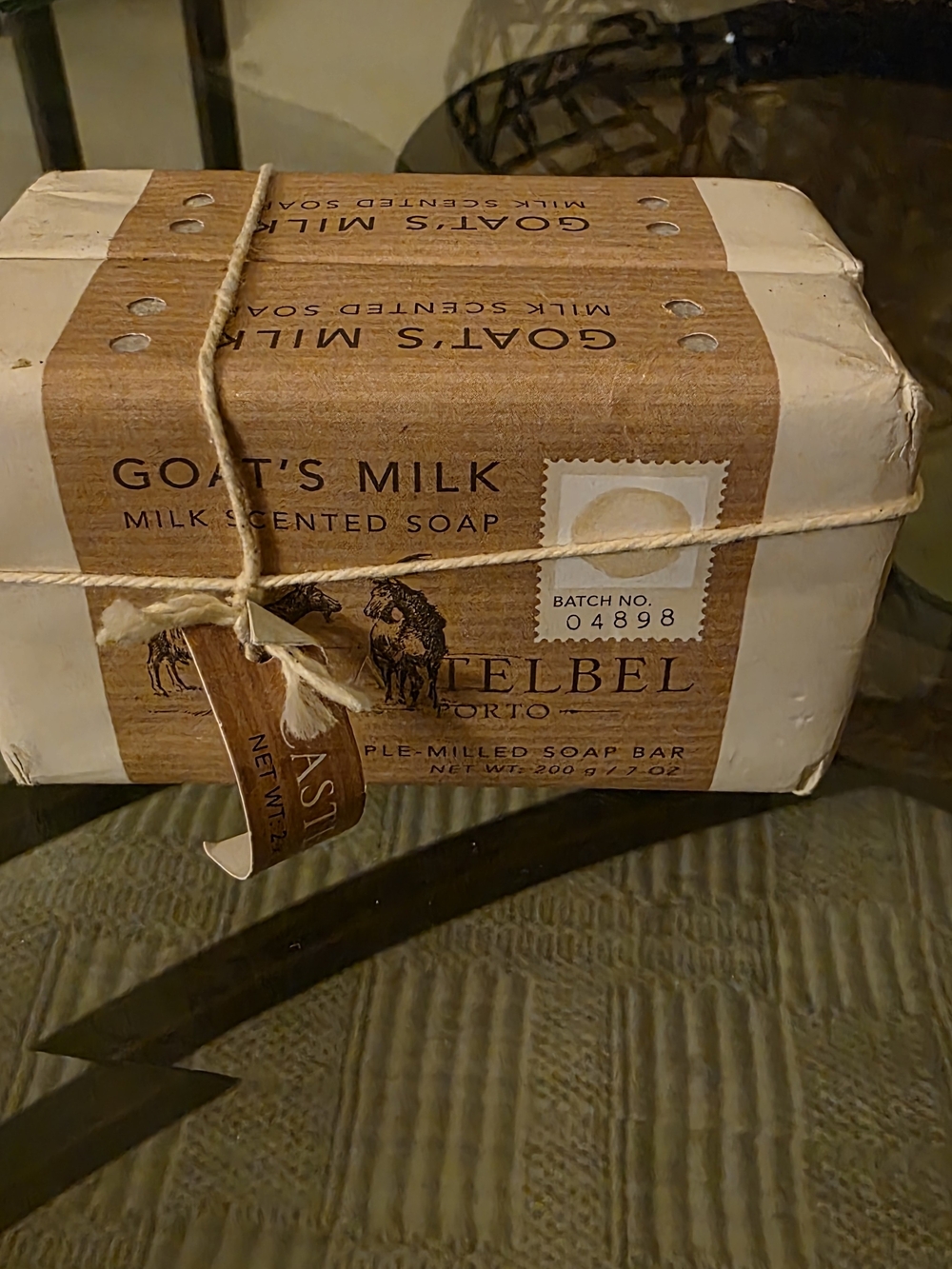 Castelbel Porto Goat's Milk Scented Soap Bar - 2pc